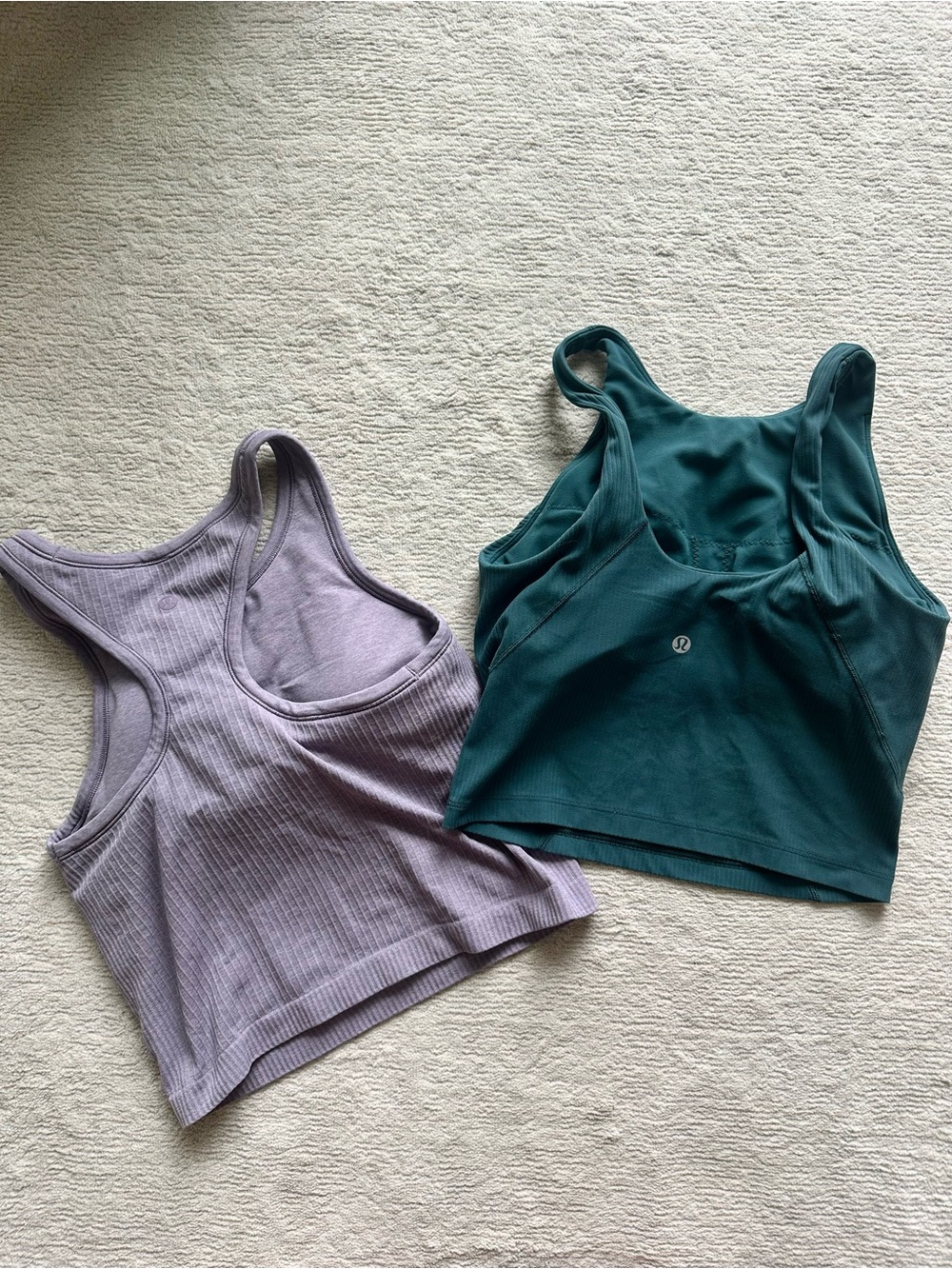 Lululemon Tank Bundle Size 6 Ebb to Street Crop & Align High Neck - Picture 2 of 6